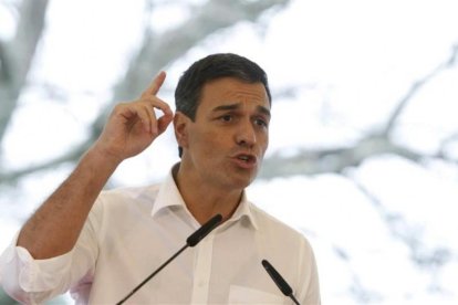 El exsecretario general del PSOE, Pedro Sánchez.