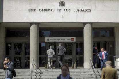 Los Juzgados de Instrucción de Plaza de Castilla de Madrid.