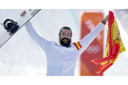 Regino Hernández muestra su felicidad en PyeongChang