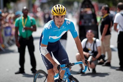 Mikel Landa, durante el Tour.