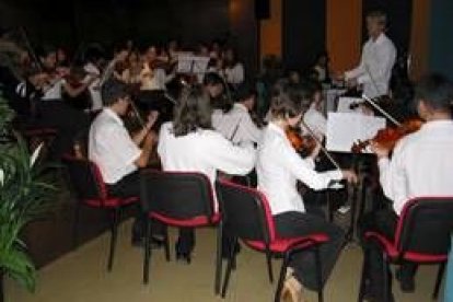 Un momento del concierto que sirvió para abrir el nuevo curso