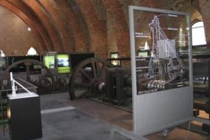 Parte de las instalaciones del museo minero de Sabero, que este fin de semana inaugura dos exposicio