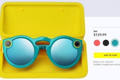 Las Spectacles se pueden encargar 'online' desde hoy en EEUU.