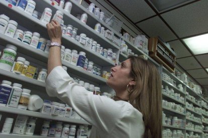 Una farmacia de Nueva York.