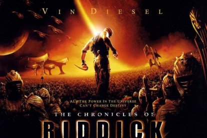 Cartel de la película 'Riddick'.