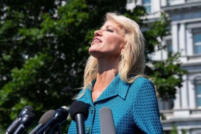 La asesora de la Casa Blanca, Kellyanne Conway.