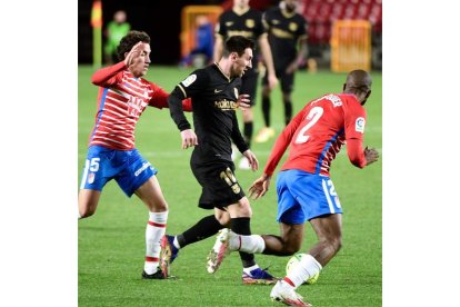 Granada y Barcelona ya se han visto esta temporada en Liga. MOLINA