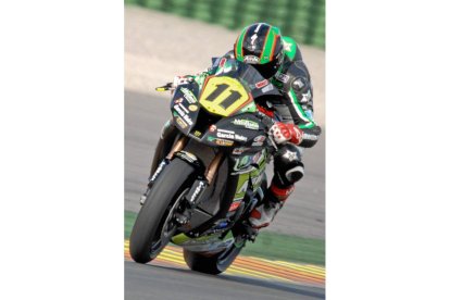 Isaac García pujará por el podio en Alcarrás con su Kawasaki.