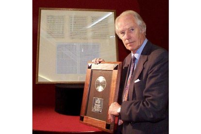 George Martin, reconocido por la producción de la reedición de 'Candle in the wind', en 1997, por la muerte de Diana de Wales.