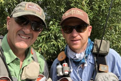 Castro Pinos y García Ferreras se apuntaron la primera jornada de la Liga Garper Fishing. DL