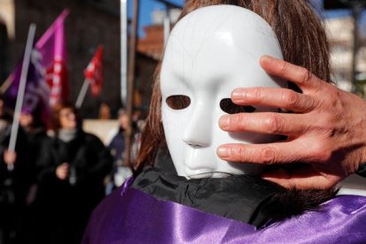 La manifestación terminará con la concentración en la plaza de Botines. JESÚS F. SALVADORES