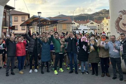 La San Silvestre de La Robla destacó por su gran organización. COAL MINER