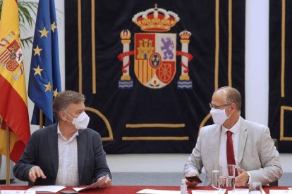 Reunión del Patronato de la Fundación celebrada en Valladolid. DL