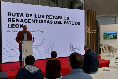 La ruta de los retablos renacentistas del este de León llega a Intur. DL