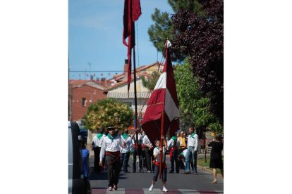 Los pendones volverán a lucir durante las fiestas de Villabalter.