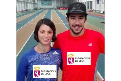 Nuria Lugueros y Saúl Ordóñez recibirán la ayuda de la Diputación.