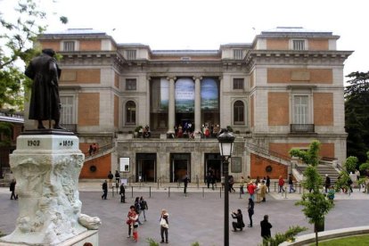 Entrada principal al Museo del Prado.