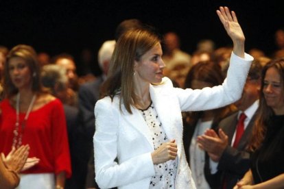 La reina Letizia.