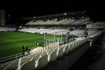 Estadio de Vallecas, en cuyas inmediaciones se produjo la reyerta