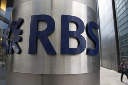 Oficina del RBS en Londres.