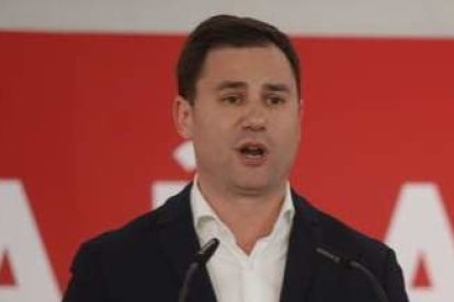 El secretario provincial del PSOE, Javier Alfonso Cendón, que encabeza las listas al Congreso. RAMIRO