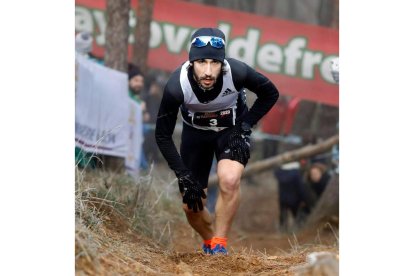 Pablo Villa ha visto trastocada su temporada de Trail. MARCIANO PÉREZ