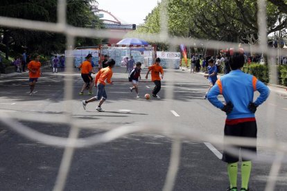 Una actividad de las escuelas deportivas.