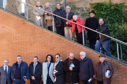 Foto de familia de los poetas que participaron en la anterior edición de ‘Los poetas y dios’. JACQUELINE ALENCAR