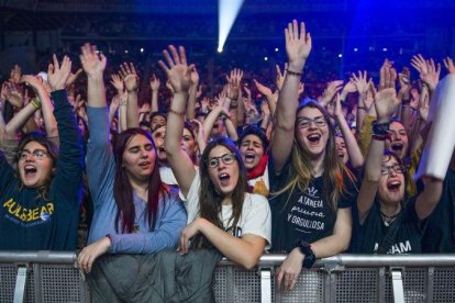 Imagen del concierto de OT en el Palau Sant Jordi de Barcelona, en marzo del 2018.