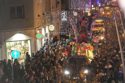 Imagen de una cabalgata de Reyes.