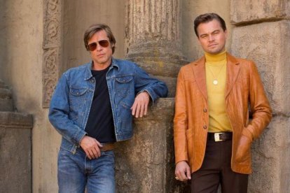 Brad Pitt y Leonardo DiCaprio, en la última película de Quentin Tarantino, Once Upon a Time in Hollywood.