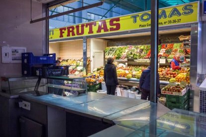 Interior del Mercado del Conde