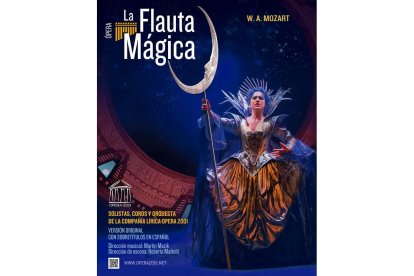 La compañía Ópera 2001 ha elegido para su versión de ‘La Flauta Mágica’ una ambientación inspirada en la serie ‘Stargate’ donde fusiona el antiguo Egipto con la ciencia ficción y donde pululan personajes fantásticos que van recorri