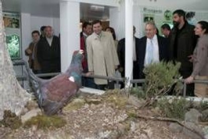 Fernández Carriedo, Martínez y Murias, en el Centro del Urogallo