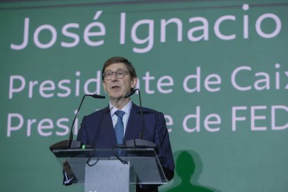 El presidente de CaixaBank y vicepresidente de CECA, José Ignacio Goirigolzarri. MARISCAL / AGENCIA EFE