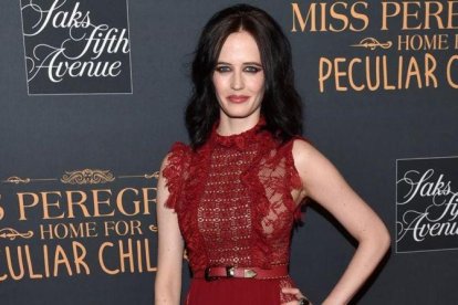 Eva Green, en Nueva York, durante la presentación de la nueva película de Tim Burton, que se estrena el viernes en España.