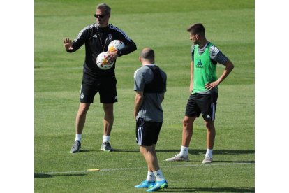 La Deportiva se prepara para recibir este domingo al Fuenlabrada. L. DE LA MATA