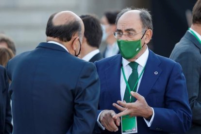 El presidente de Iberdrola. Ignacio Galán, asegura que han hecho un esfuerzo inversor sin precedentes. E. NARANJO