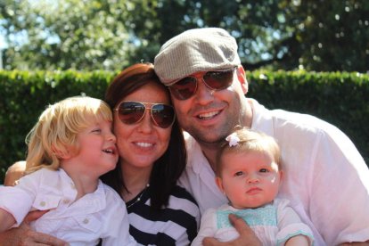 David Fernández García, junto a Susan, Mattias y Adriana en San Francisco.