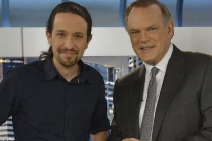 Iglesias y Piqueras, hoy, en Telecinco