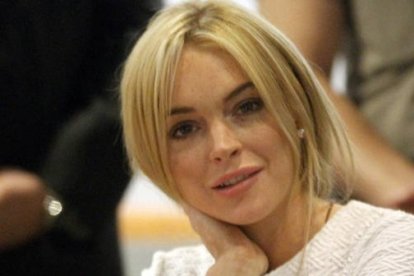 La actriz Lindsay Lohan. MARIO AMZUONI