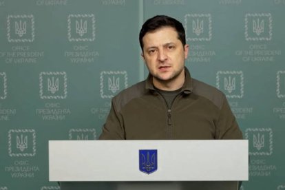 El presidente ucraniano, Volodímir Zelenski, ha pedido la entrada inmediata en la UE. EFE