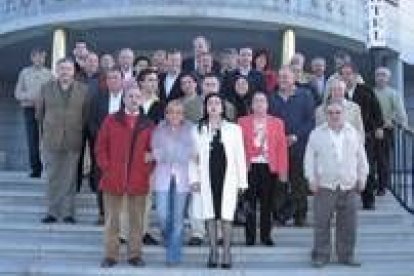 La presidenta del PP se reunió con los candidatos del partido judicial