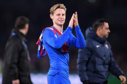 Frenkie de Jong no pretende salir del Barcelona. DAN HIMBRECHTS