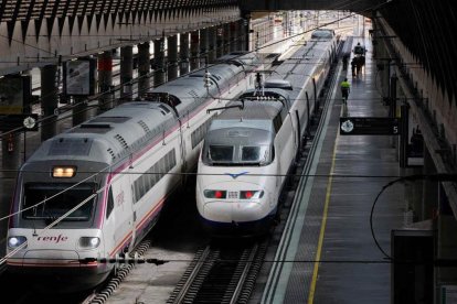 Servicio de trenes de Renfe.