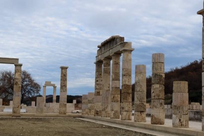 El Palacio de Filipo II se reabre hoy al público en Vergina. MINISTERIO DE CULTURA DE GRECIA