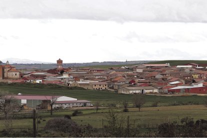 Imagen del municipio de Campazas, ubicado en el sur d la provincia, único que no tiene ningún déficit de pavimentación. JESÚS F. SALVADORES