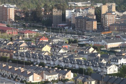 VISTA AÉREA GENERAL DE PONFERRADA