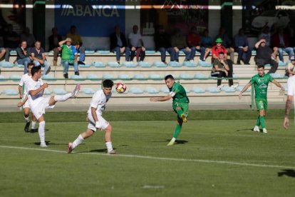 Diego Peláez saltó al terreno de juego en la segunda parte por Misffut. FERNANDO OTERO