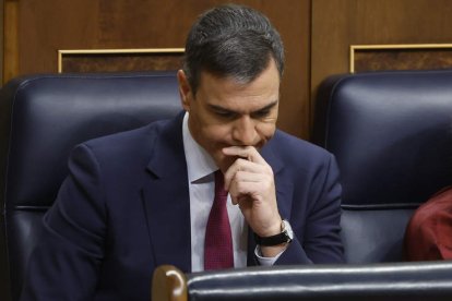 Sánchez deberá conseguir el apoyo del PP para mantener las medidas anticrisis. JUAN CARLOS HIDALGO